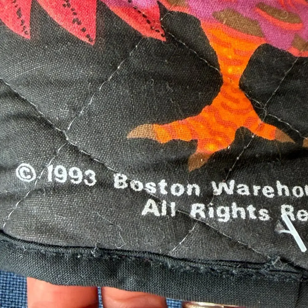 Vintage Turkey Oven Mitt Pair 1993 Boston Warehouse with TAGS Thanksgiving READ